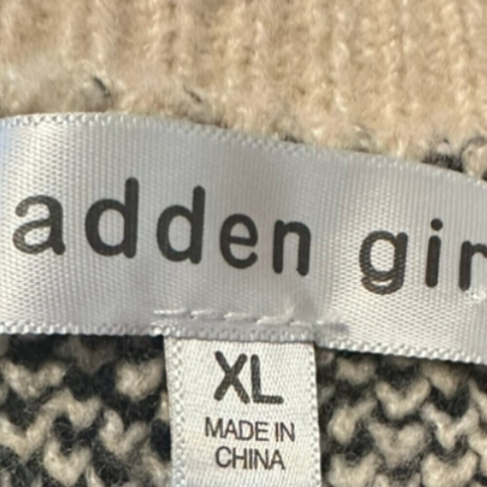 NWT Madden Girl Juniors' Crewneck Mossy Button Front Cardigan Size XL​​​​ - Picture 4 of 8